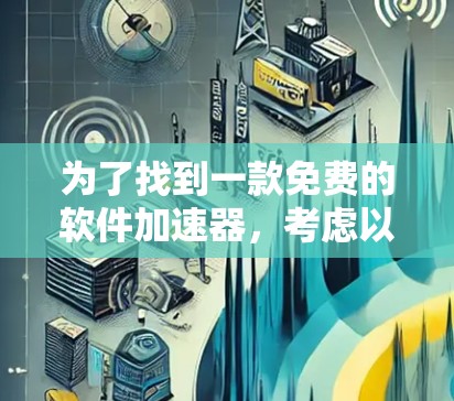 为了找到一款免费的软件加速器,考虑以下步骤和建议