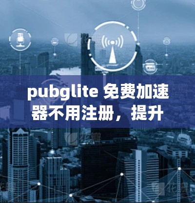 pubglite 免费加速器不用注册,提升网络效率的好选择