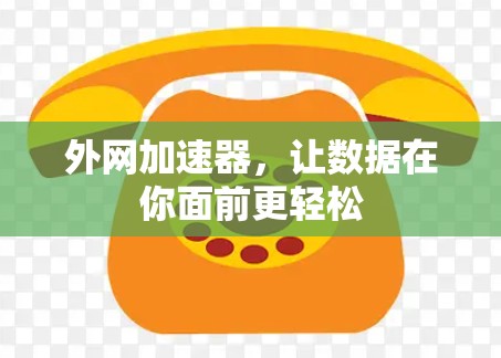 外网加速器,让数据在你面前更轻松 外网加速器,让数据在你面前更轻松