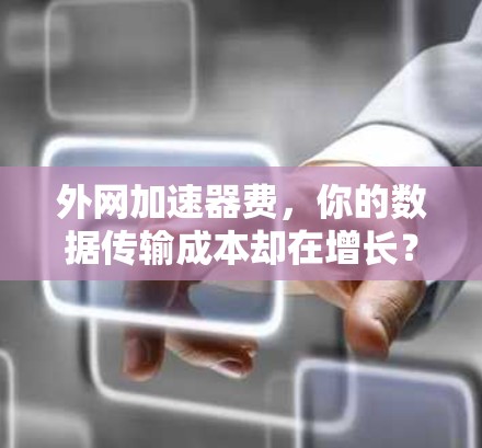 外网加速器费,你的数据传输成本却在增长? 外网加速器费,你的数据传输成本却在增长?