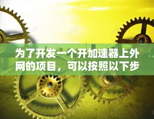 为了开发一个开加速器上外网的项目,可以按照以下步骤进行 为了开发一个开加速器上外网的项目,可以按照以下步骤进行