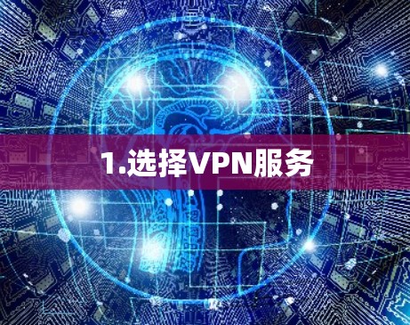 1.选择VPN服务 1.选择VPN服务