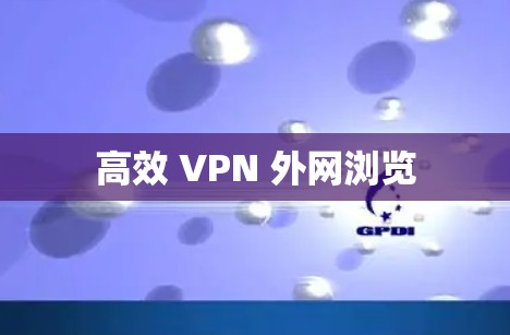 高效 VPN 外网浏览 高效 VPN 外网浏览