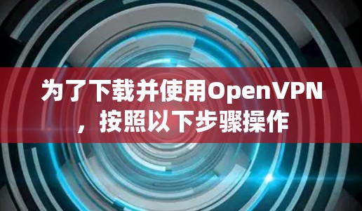 为了下载并使用OpenVPN,按照以下步骤操作 为了下载并使用OpenVPN,按照以下步骤操作