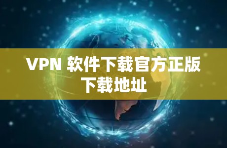 VPN 软件下载官方正版下载地址 VPN 软件下载官方正版下载地址