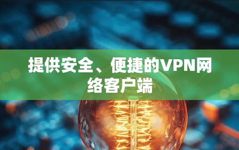提供安全、便捷的VPN网络客户端