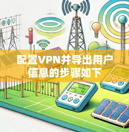 配置VPN并导出用户信息的步骤如下 配置VPN并导出用户信息的步骤如下