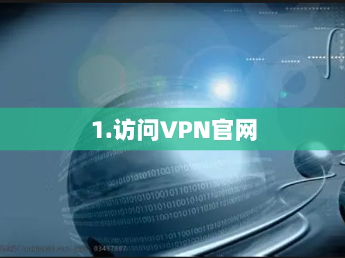 1.访问VPN官网 1.访问VPN官网
