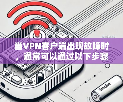 当VPN客户端出现故障时,通常可以通过以下步骤来解决问题 当VPN客户端出现故障时,通常可以通过以下步骤来解决问题