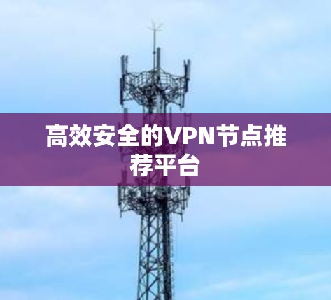 高效安全的VPN节点推荐平台 高效安全的VPN节点推荐平台