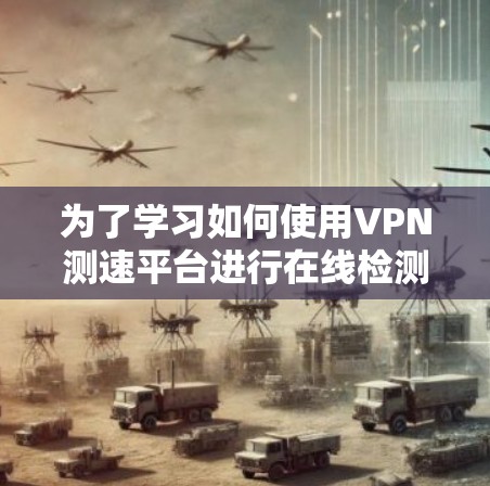 为了学习如何使用VPN测速平台进行在线检测,您可以按照以下步骤进行 为了学习如何使用VPN测速平台进行在线检测,您可以按照以下步骤进行