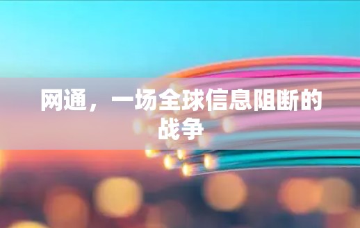 网通，一场全球信息阻断的战争