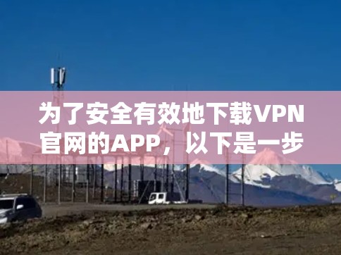 为了安全有效地下载VPN官网的APP,以下是一步步的建议 为了安全有效地下载VPN官网的APP,以下是一步步的建议