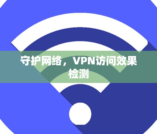 守护网络,VPN访问效果检测